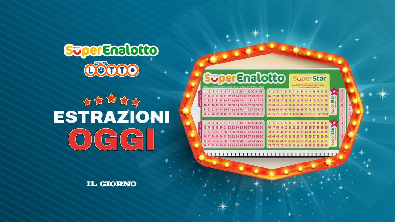 Anche oggi 25 luglio continua la caccia alla sestina vincente