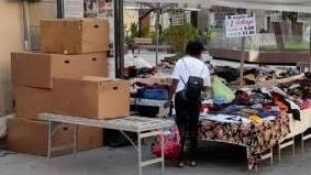 Artigianato in via XX settembre