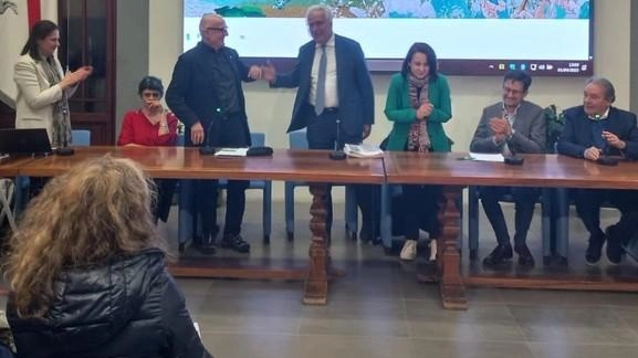 La presentazione dell’archivio in digitale delle vignette di Sergio Staino nella sede della Regione