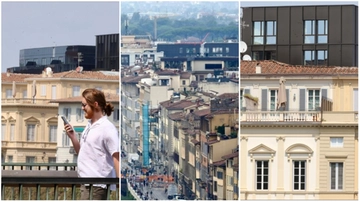 Un pugno nero sui tetti di Firenze. Il cubo stravolge lo skyline. La polemica rovente continua