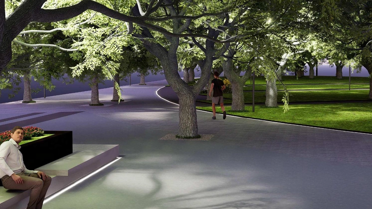 I rendering mostrano come sarà. piazza Piave al termine dei lavori di riqualificazione I rendering mostrano come sarà. piazza Piave al termine dei lavori di riqualificazione