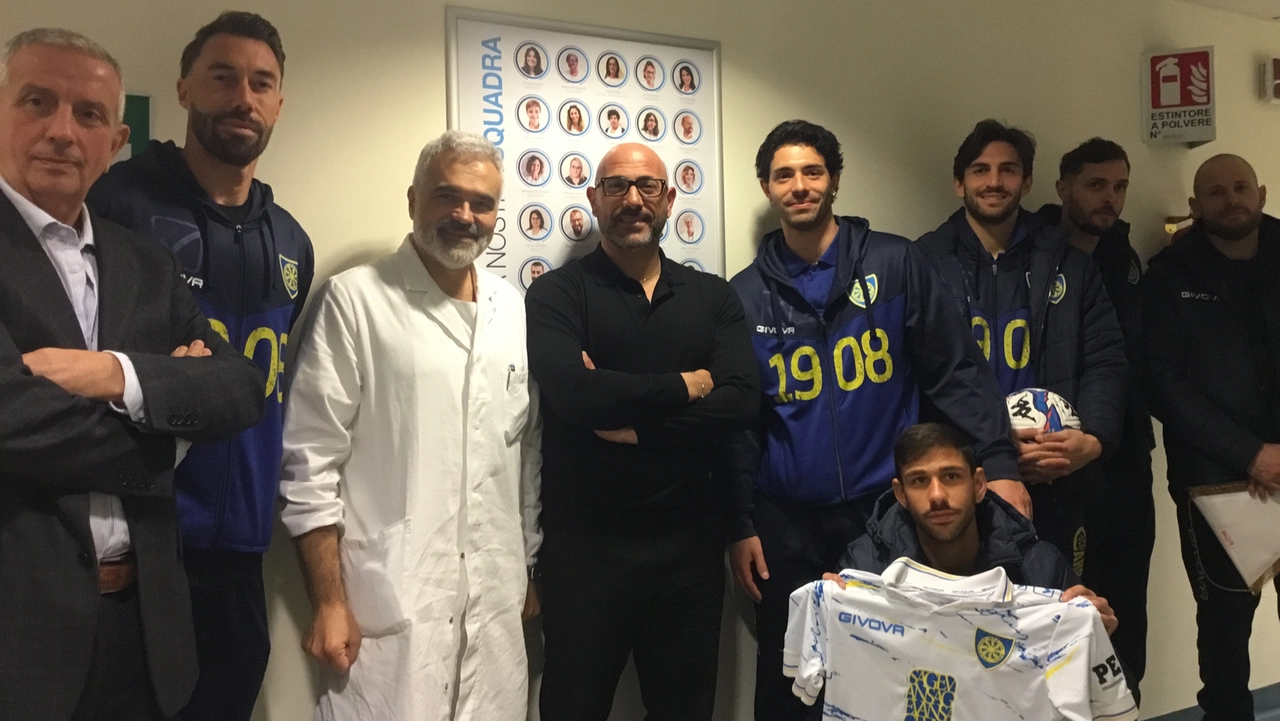 La visita della Carrarese all'ospedale di Massa La visita della Carrarese all'ospedale di Massa
