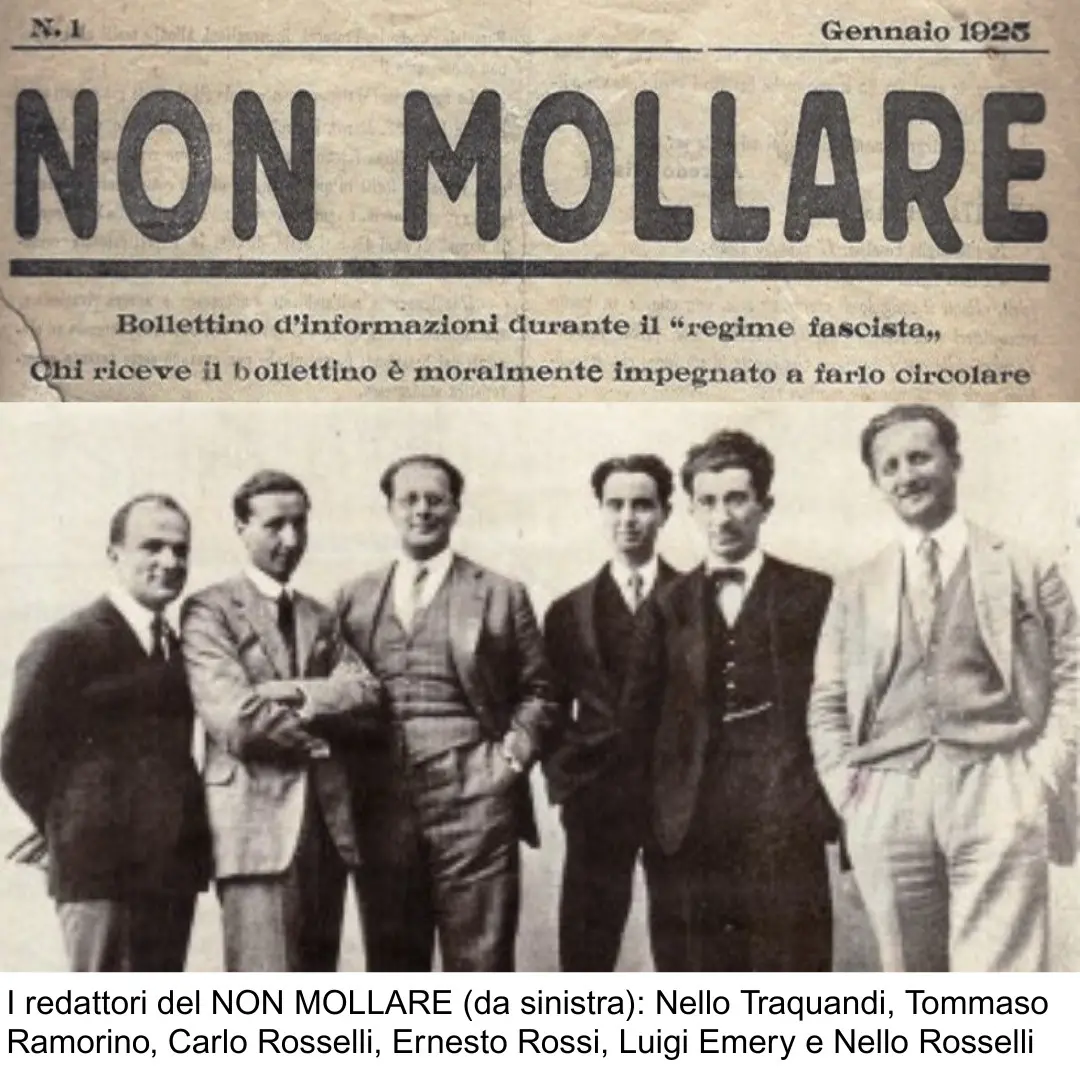 Non Mollare: i Chille raccontano il centenario dello storico foglio antifascista