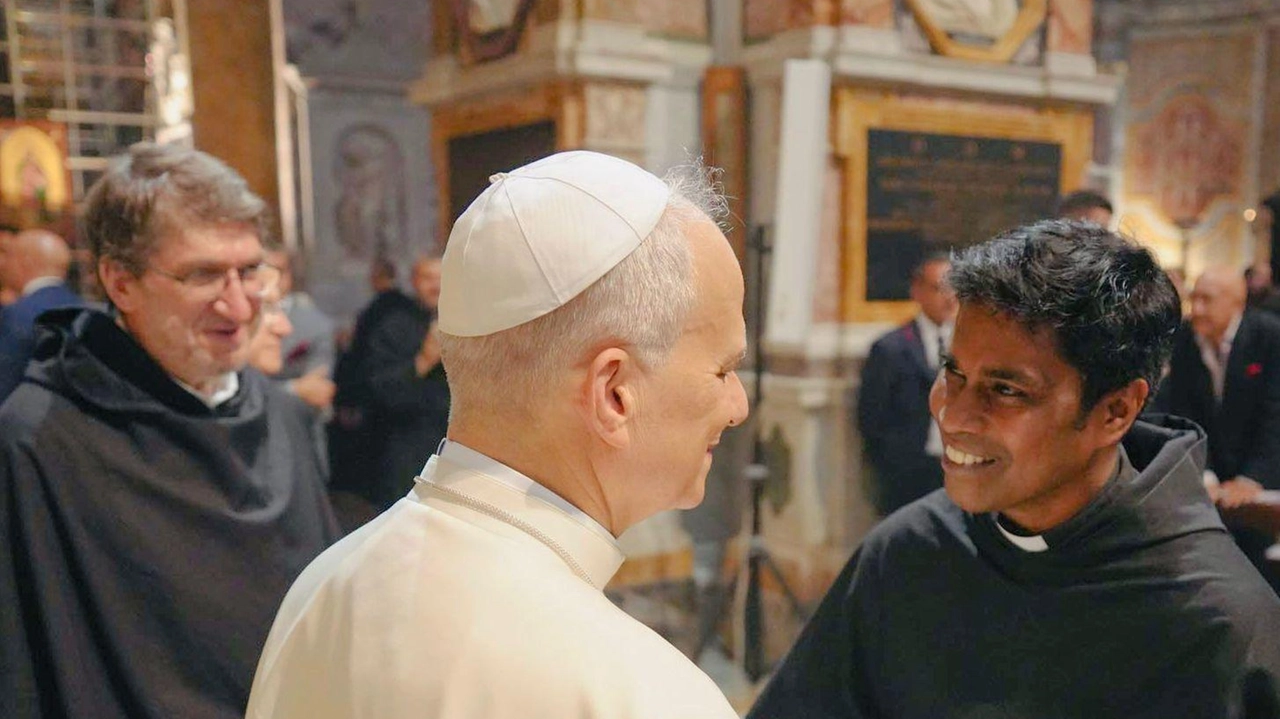 Le parole durante l’incontro a Roma. L’agostiniano ha rinnovato l’invito al Santo Padre