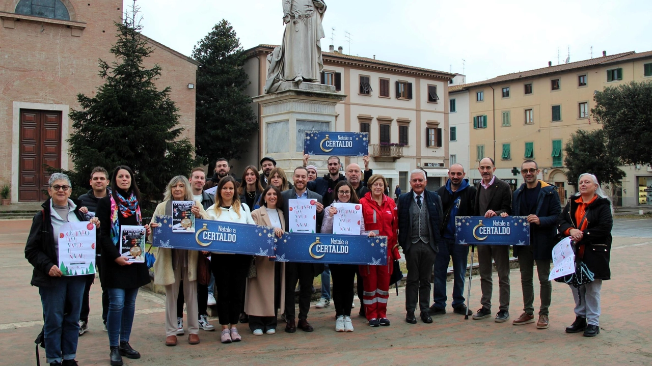 Il calendario degli appuntamenti e degli eventi previsti in centro per le imminenti festività natalizie è stato presentato a Certaldo Il calendario degli appuntamenti e degli eventi previsti in centro per le imminenti festività natalizie è stato presentato a Certaldo