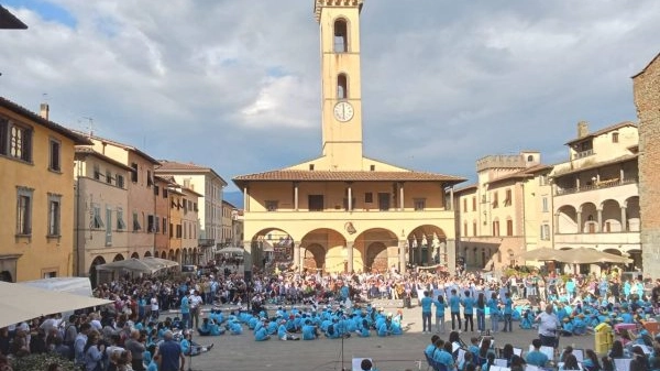 Gli studenti in piazza
