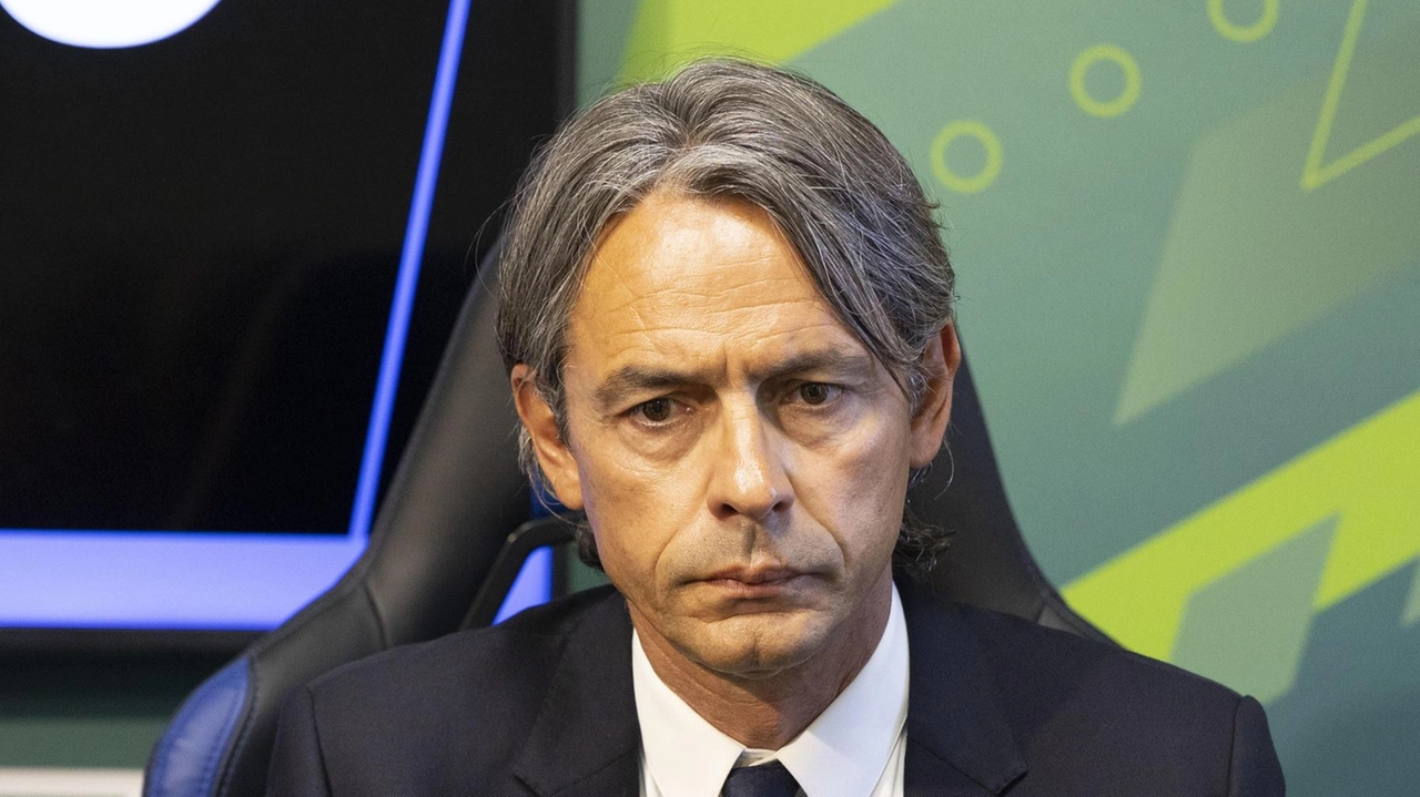 L’allenatore Pippo Inzaghi è tornato a dare la carica (. foto Del Punta per Valtriani