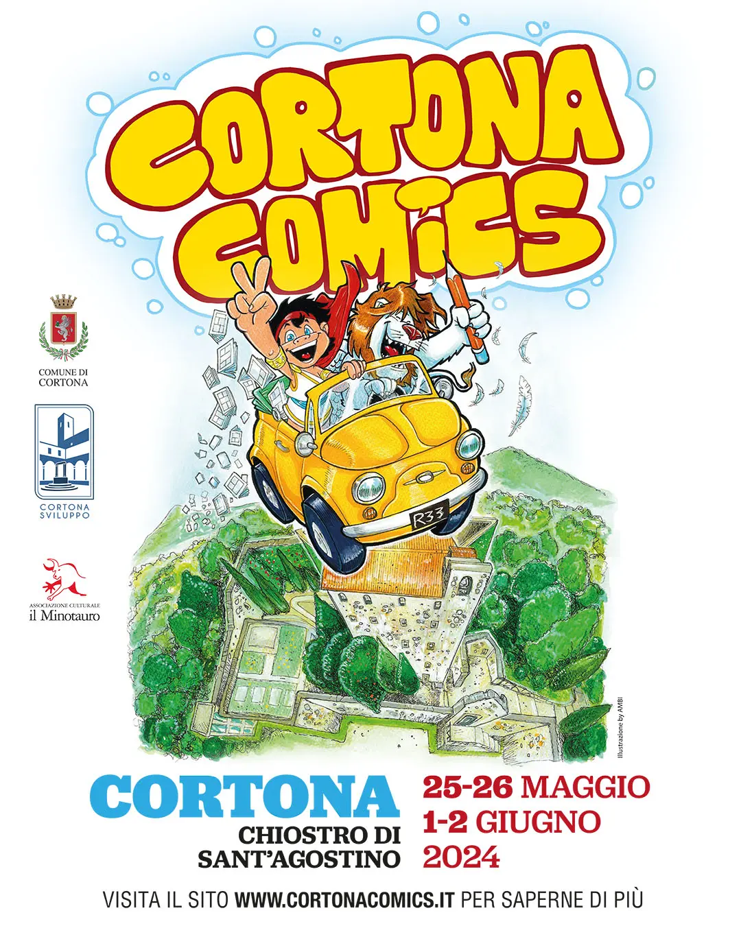 Cortona Comics 2025, il fumetto protagonista assoluto nel cuore della Toscana