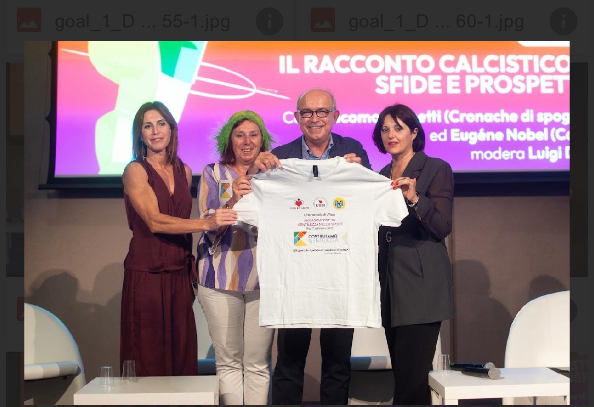 Riconoscimenti: l’Università riceve il Premio Costruiamo gentilezza nello sport Riconoscimenti: l’Università riceve il Premio Costruiamo gentilezza nello sport