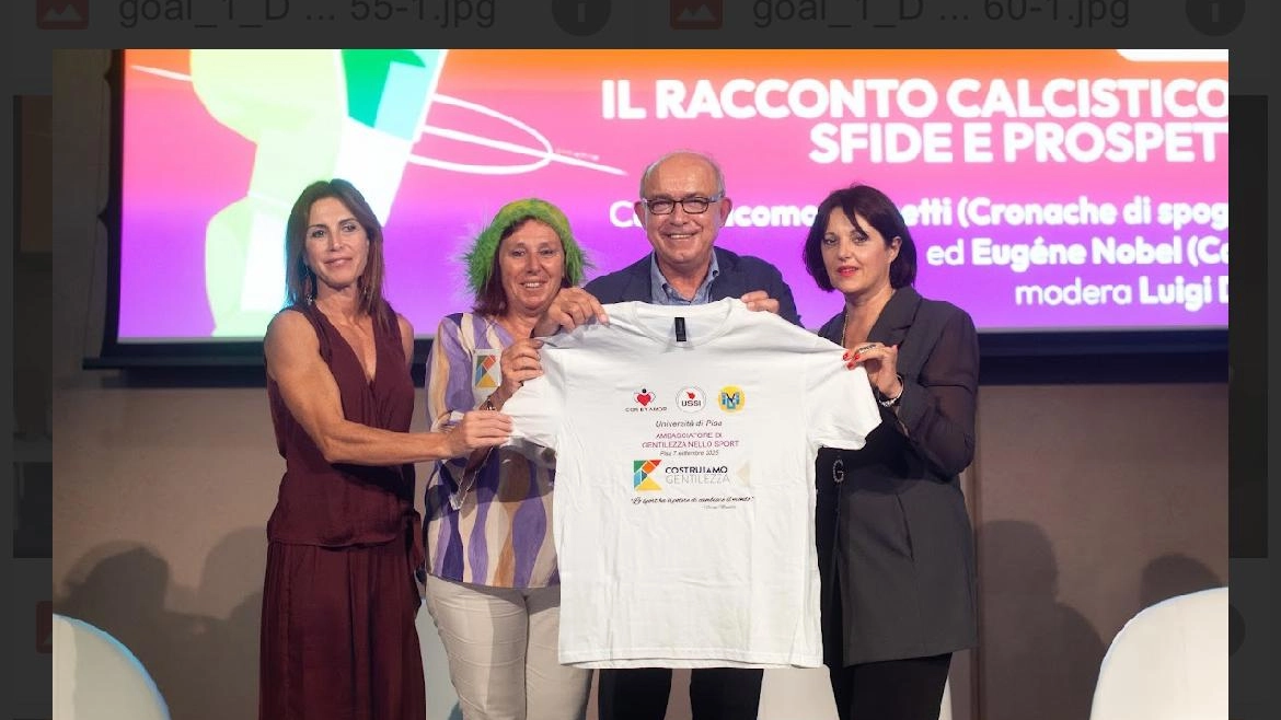 La consegna del premio La consegna del premio