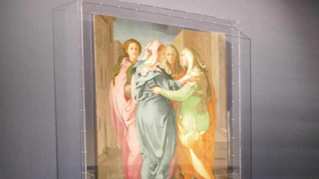 La. villa medicea di Poggio a Caiano che ospita la Visitazione vede un aumento dei visitatori e. le visite guidate stanno registrando il tutto esaurito La. villa medicea di Poggio a Caiano che ospita la Visitazione vede un aumento dei visitatori e. le visite guidate stanno registrando il tutto esaurito