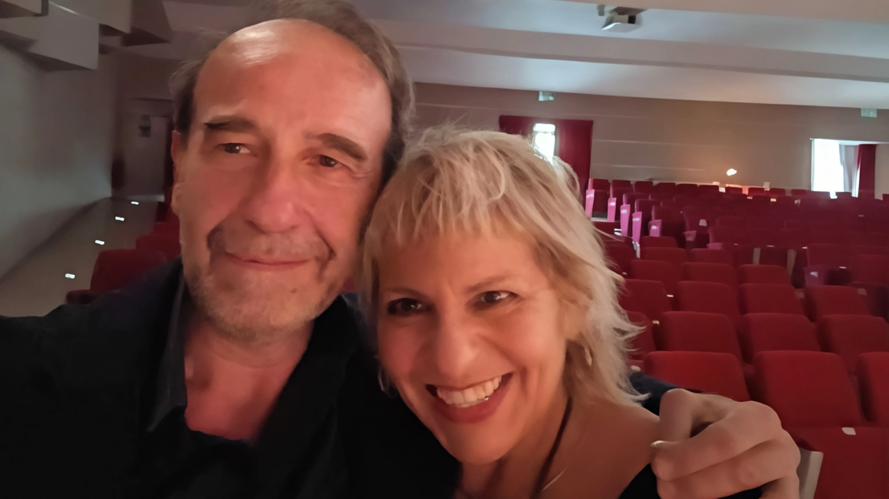 Riccardo Nencini, storico, politico e presidente del Vieusseux, con Daniela Morozzi Riccardo Nencini, storico, politico e presidente del Vieusseux, con Daniela Morozzi