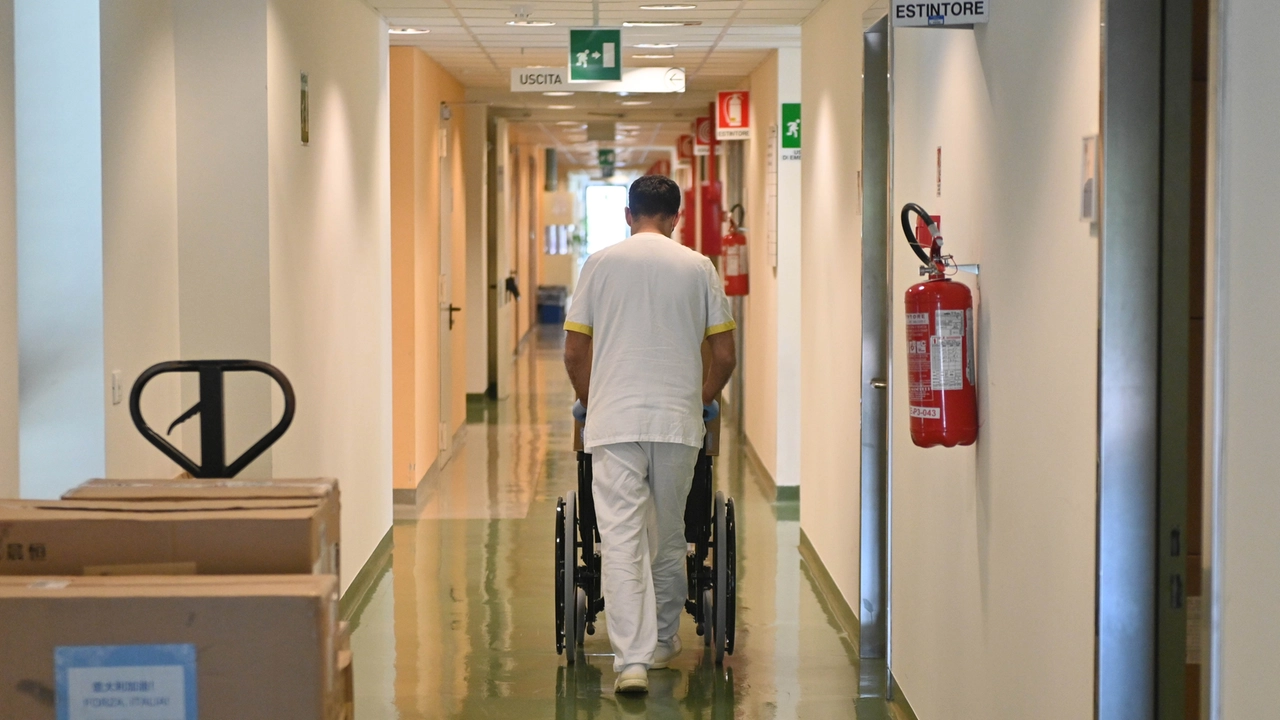 L'interno di un ospedale in una foto di repertorio. Eccezionale intervento a Perugia