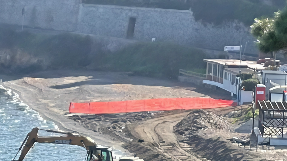 Lavori di riprofilatura sulle spiagge Lavori di riprofilatura sulle spiagge