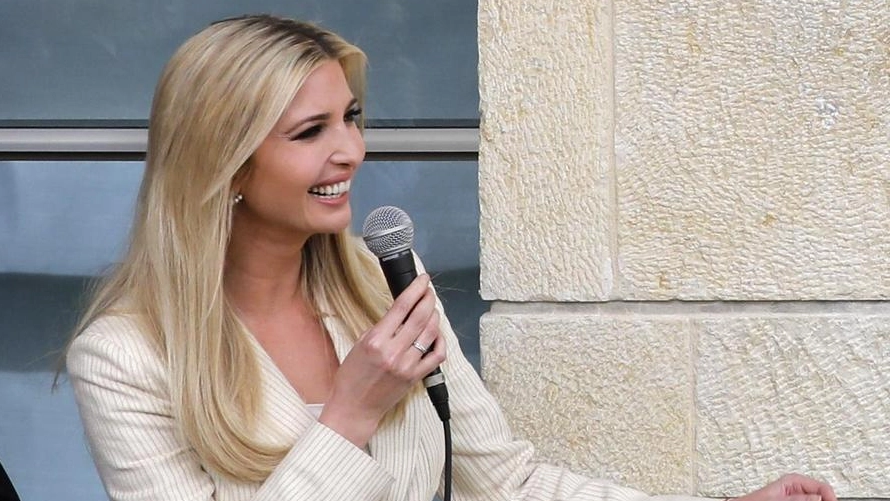 Ivanka Trump: la primogenita di Donald Trump è rimasta affascinata dalla Toscana dopo la visita nel distretto vinicolo del Brunello (foto Epa/Abir Sultan)
