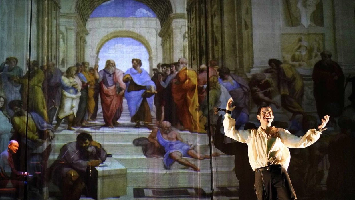 La stagione del Teatro Cucinelli si apre con lo spettacolo "Raffaello, il figlio del vento" di Matthias Martelli, un racconto avvincente sulla vita e il genio di Raffaello Sanzio. Un viaggio appassionante che celebra l'arte e la cultura, puntando a un nuovo Rinascimento nel nostro Paese. La stagione del Teatro Cucinelli si apre con lo spettacolo "Raffaello, il figlio del vento" di Matthias Martelli, un racconto avvincente sulla vita e il genio di Raffaello Sanzio. Un viaggio appassionante che celebra l'arte e la cultura, puntando a un nuovo Rinascimento nel nostro Paese.