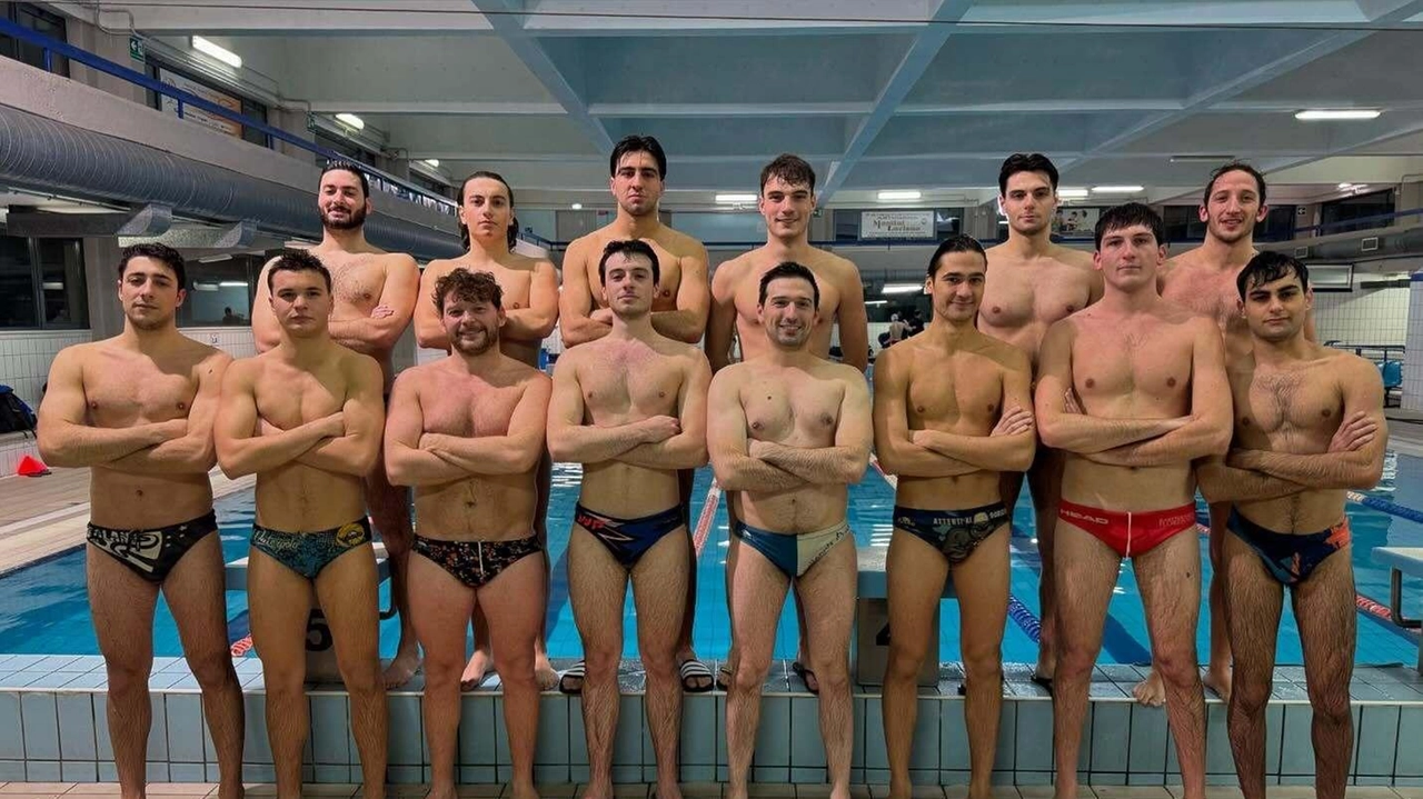 La prima squadra dell’Azzurra che disputa la Serie C di pallanuoto