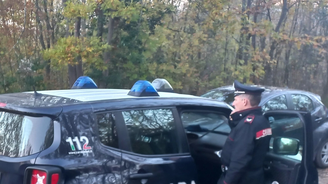 Sul posto i carabinieri