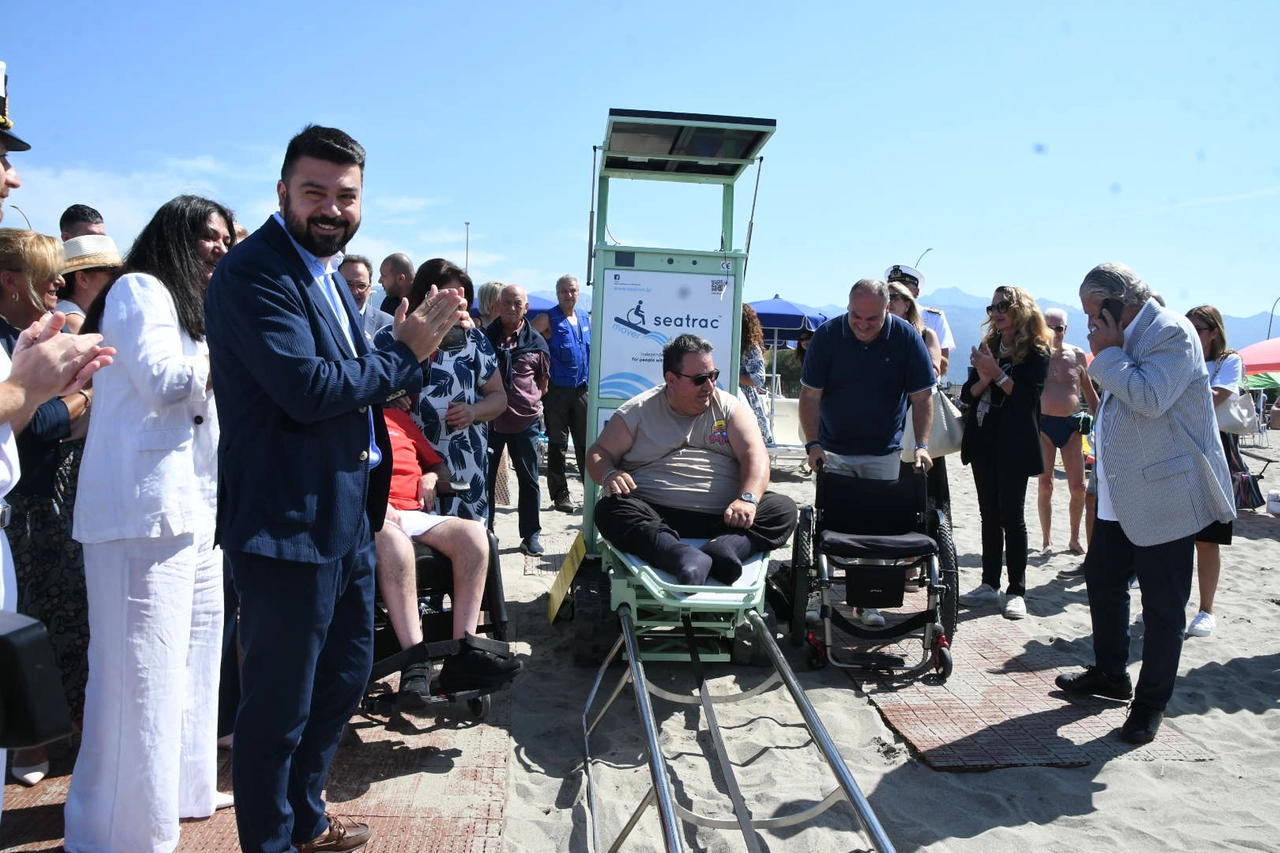 L'inaugurazione (foto Paola Nizza)