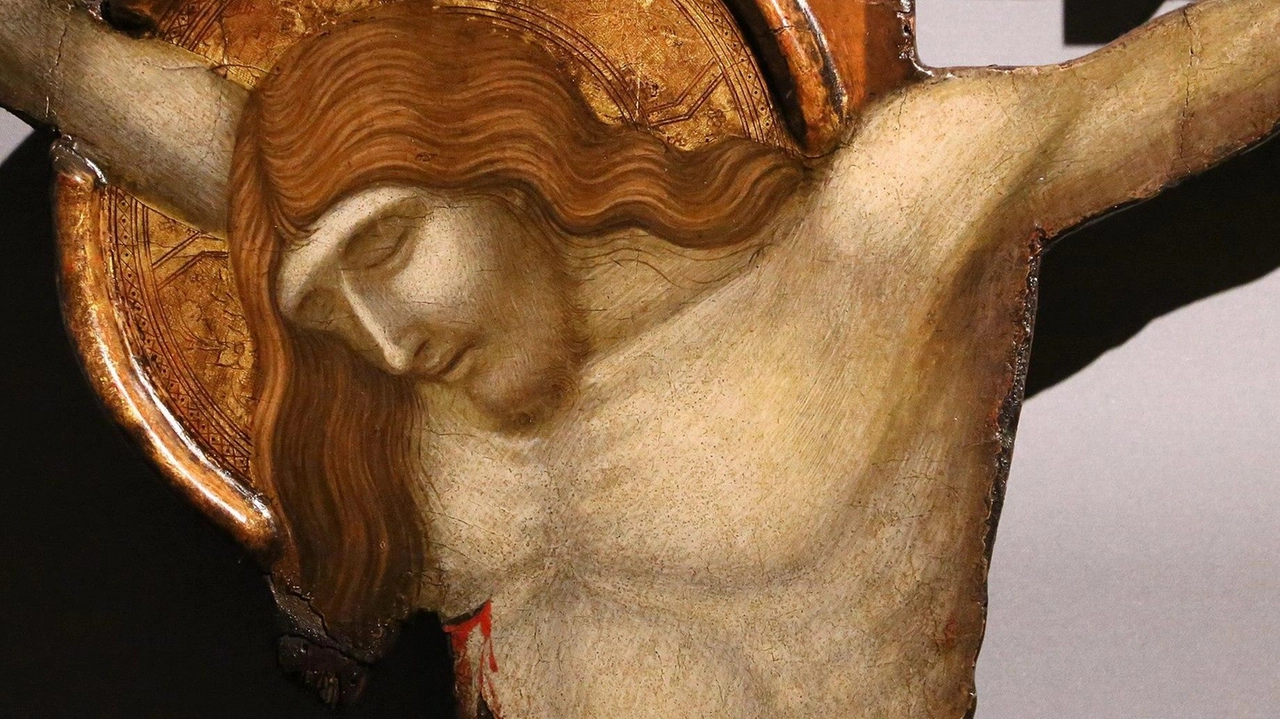 Il Crocifisso di Lorenzetti è partito alla volta di New York. per la grande mostra Il Crocifisso di Lorenzetti è partito alla volta di New York. per la grande mostra
