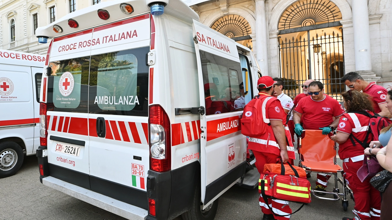 L'ambulanza in una foto di repertorio