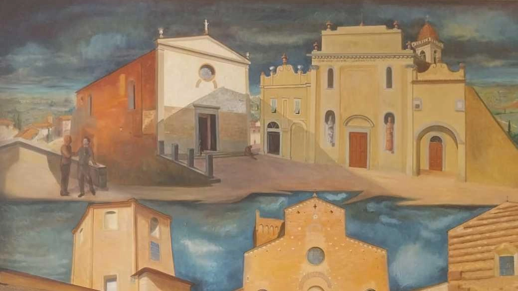 Alessio Spinelli e don Andrea Cristiani
