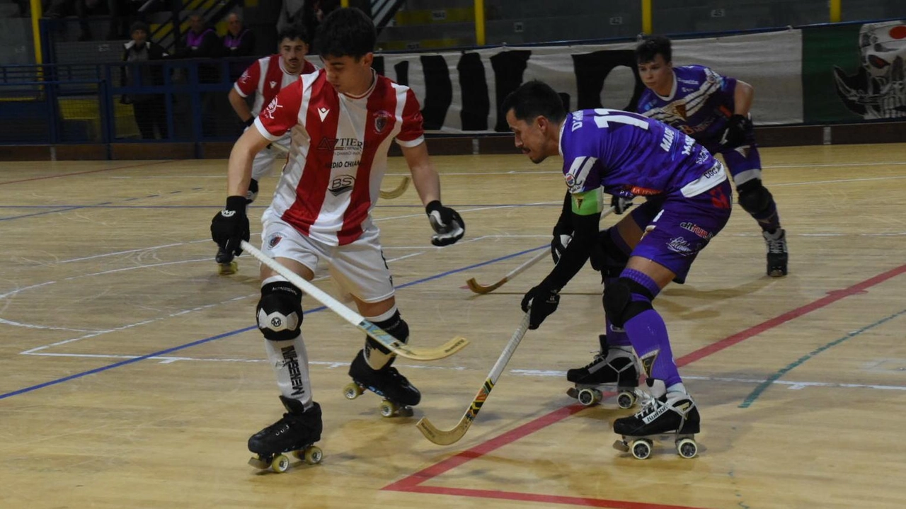 Hockey su pista Troppo il divario tecnico, la squadra di Cupisti in balia degli avversari fin dall’inizio Hockey su pista Troppo il divario tecnico, la squadra di Cupisti in balia degli avversari fin dall’inizio