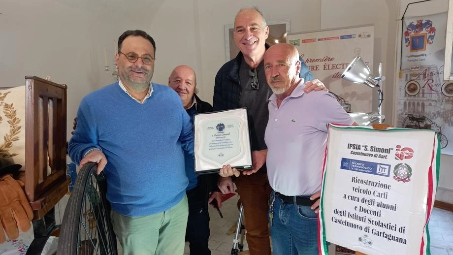 Targhe di benemerenza a Lunardi e Lemmi