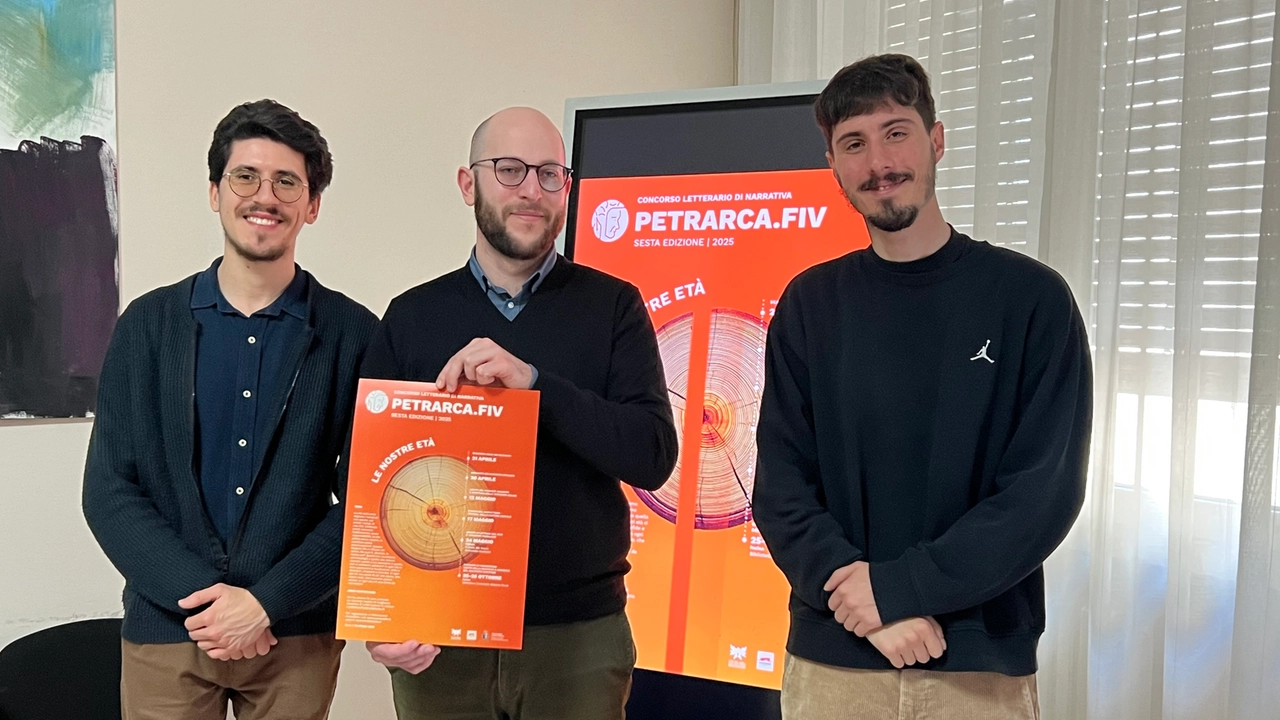 L'assessore Dario Picchioni con Andrea Caciagli e Vanni Rosini dell'Eco del Nulla L'assessore Dario Picchioni con Andrea Caciagli e Vanni Rosini dell'Eco del Nulla
