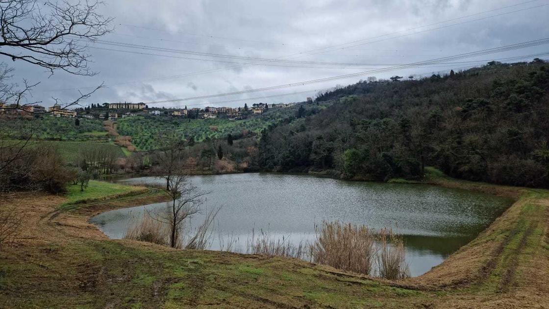  il lago di castagnati va monitorato seano teme la tenuta degli argini