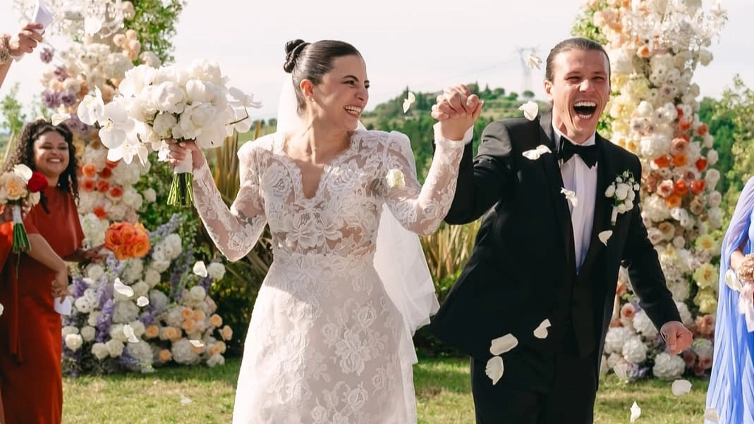 Un'immagine del matrimonio di Sam e Wendy dal profilo instagram della coppia "Itssamandwendy" Un'immagine del matrimonio di Sam e Wendy dal profilo instagram della coppia "Itssamandwendy"