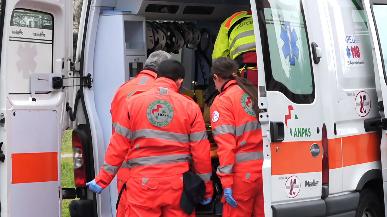 E' intervenuta l'ambulanza