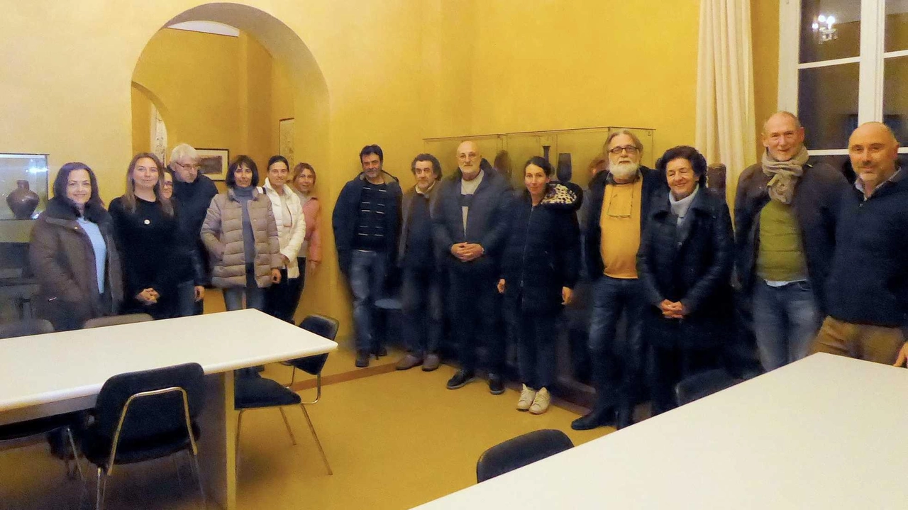 La foto di gruppo del direttivo dell’Istituto storico lucchese