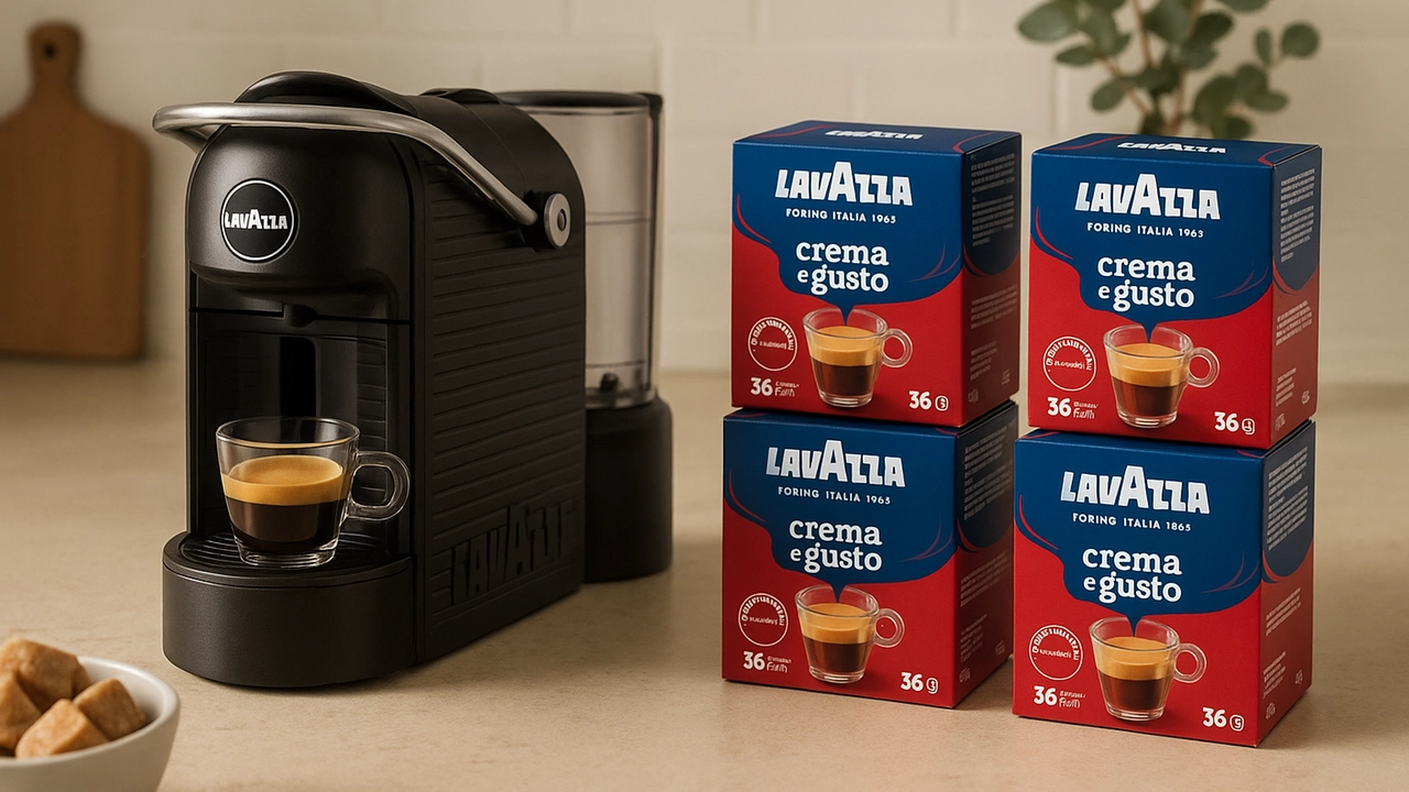 Lavazza Jolie Evo con 64 capsule Lavazza Jolie Evo con 64 capsule