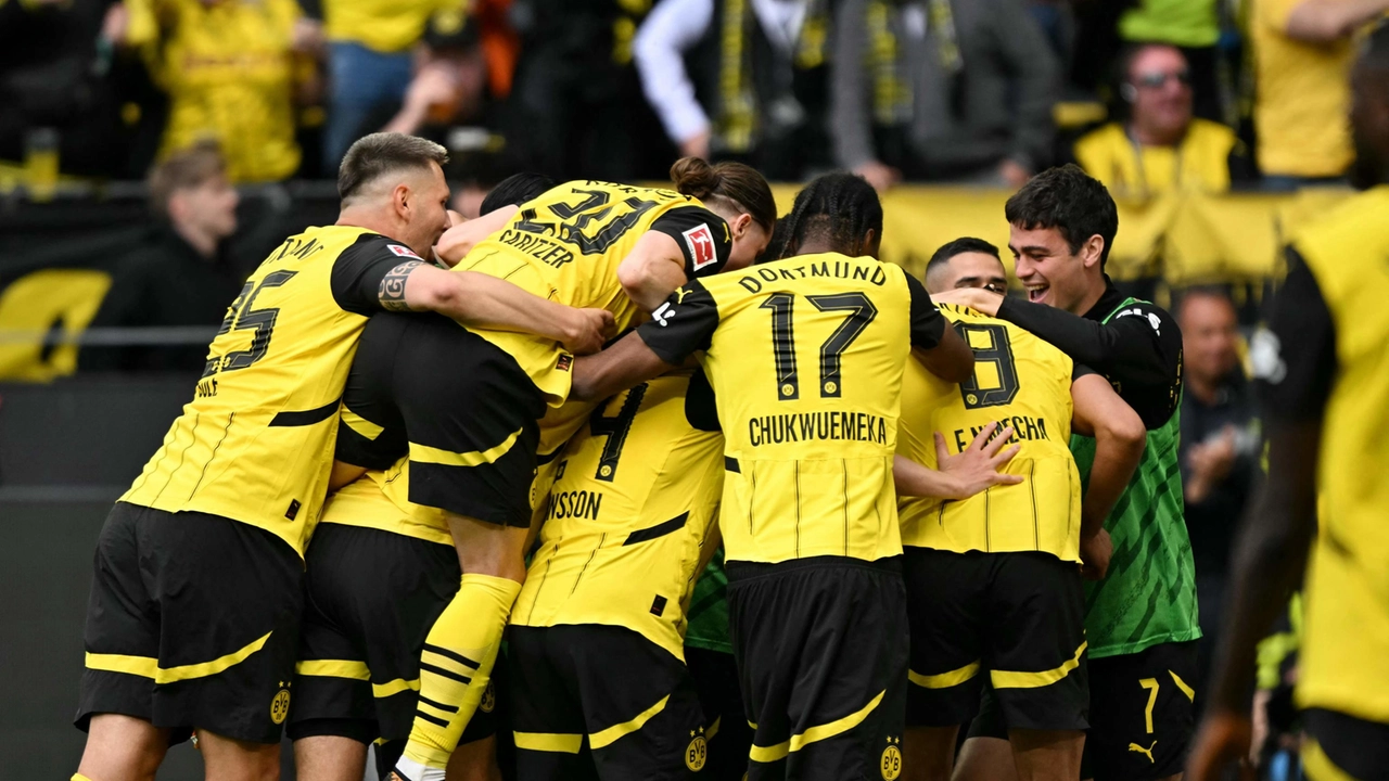Bundesliga: Francoforte e Dortmund in Champions, Heidenheim c'è lo spareggio