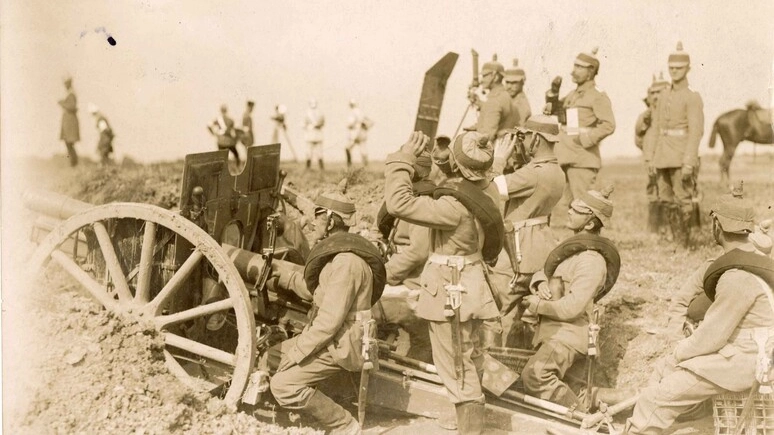 Un'immagine della Prima Guerra Mondiale Un'immagine della Prima Guerra Mondiale