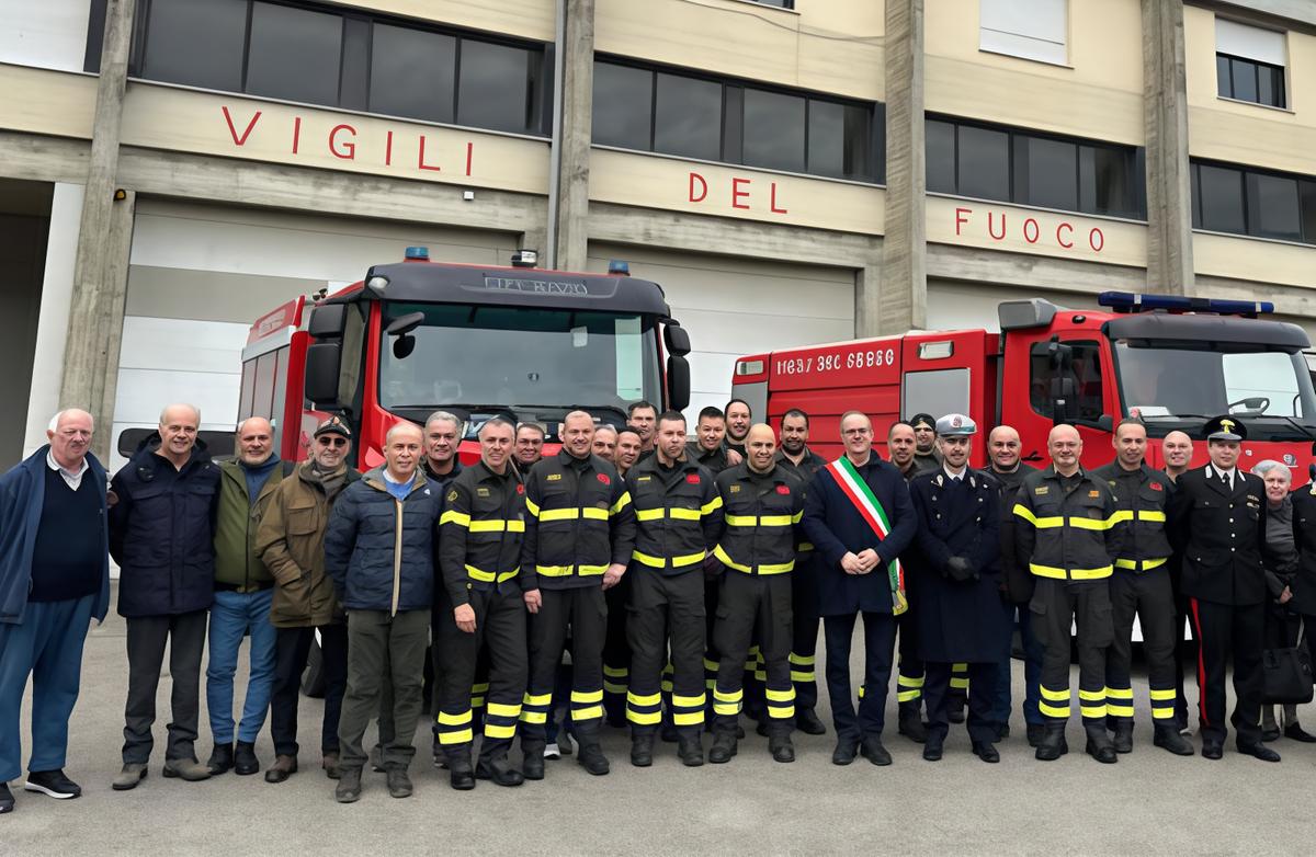 nuova caserma dei vigili del fuoco meoni con i lavori pi249 comfort