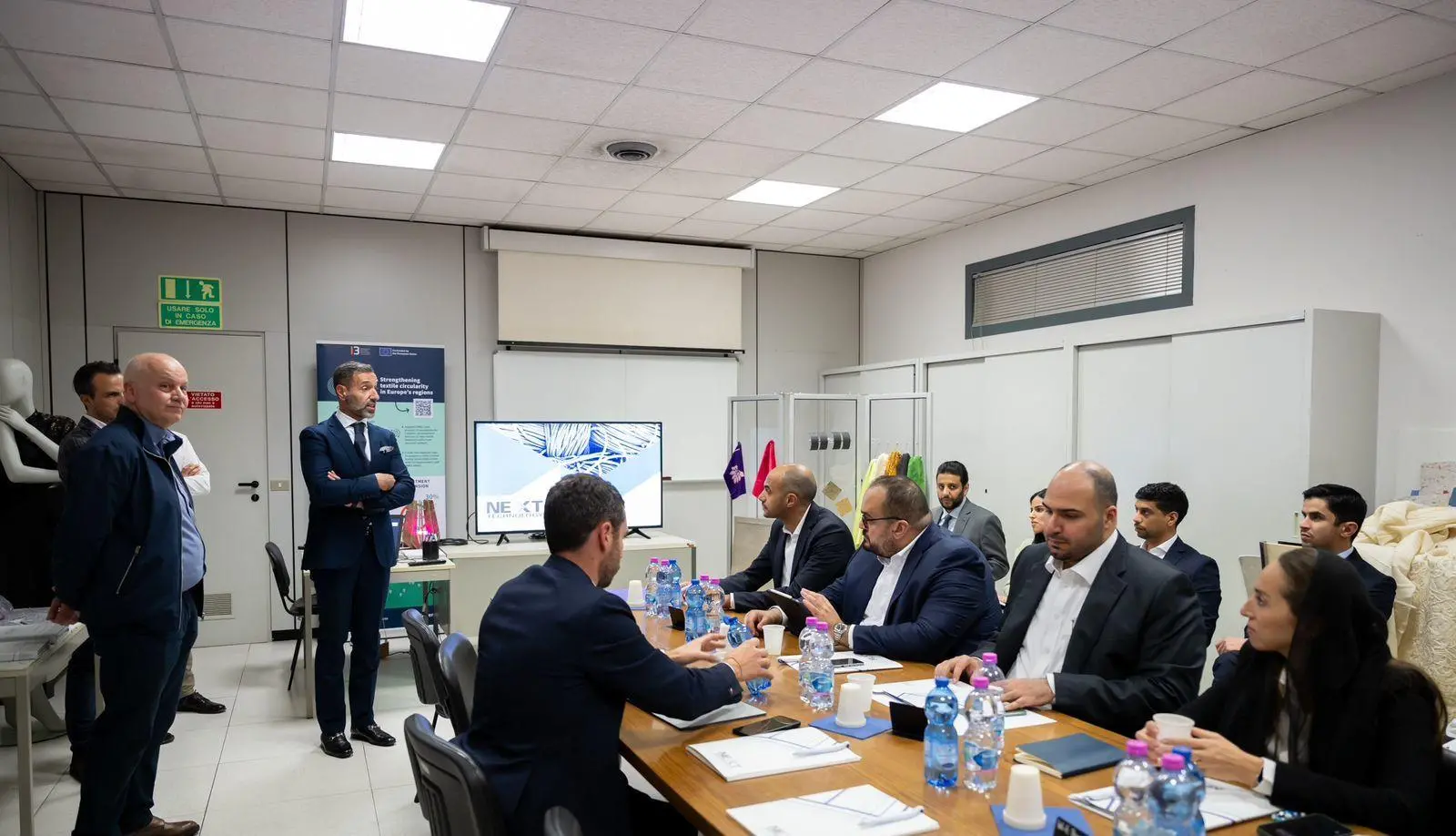 A lezione di Made in Italy. Dall’Arabia Saudita a Prato per le novità tecnologiche