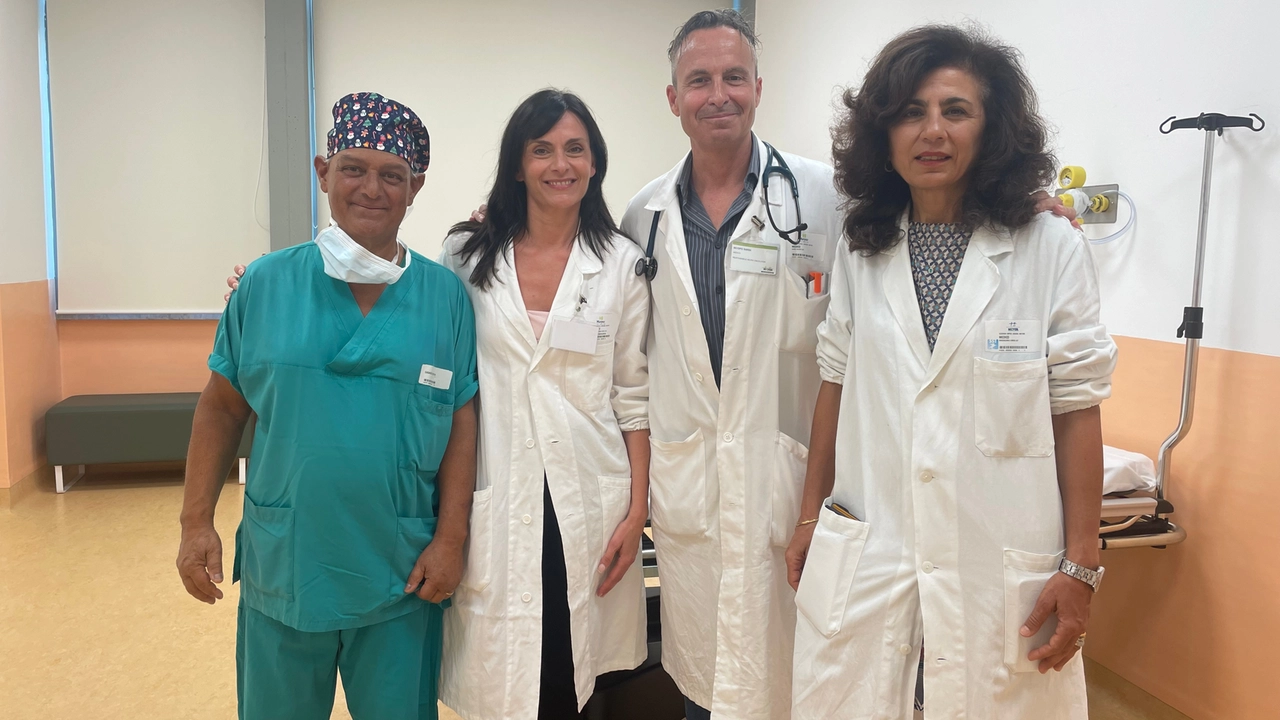 Il team del Meyer che ha messo a punto la nuova tecnica Il team del Meyer che ha messo a punto la nuova tecnica