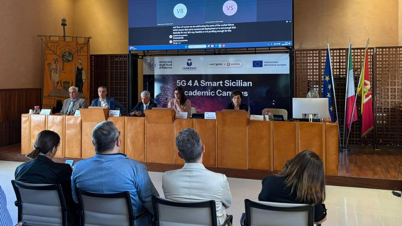 Primo campus italiano con rete privata ibrida (MPN-5G) Primo campus italiano con rete privata ibrida (MPN-5G)