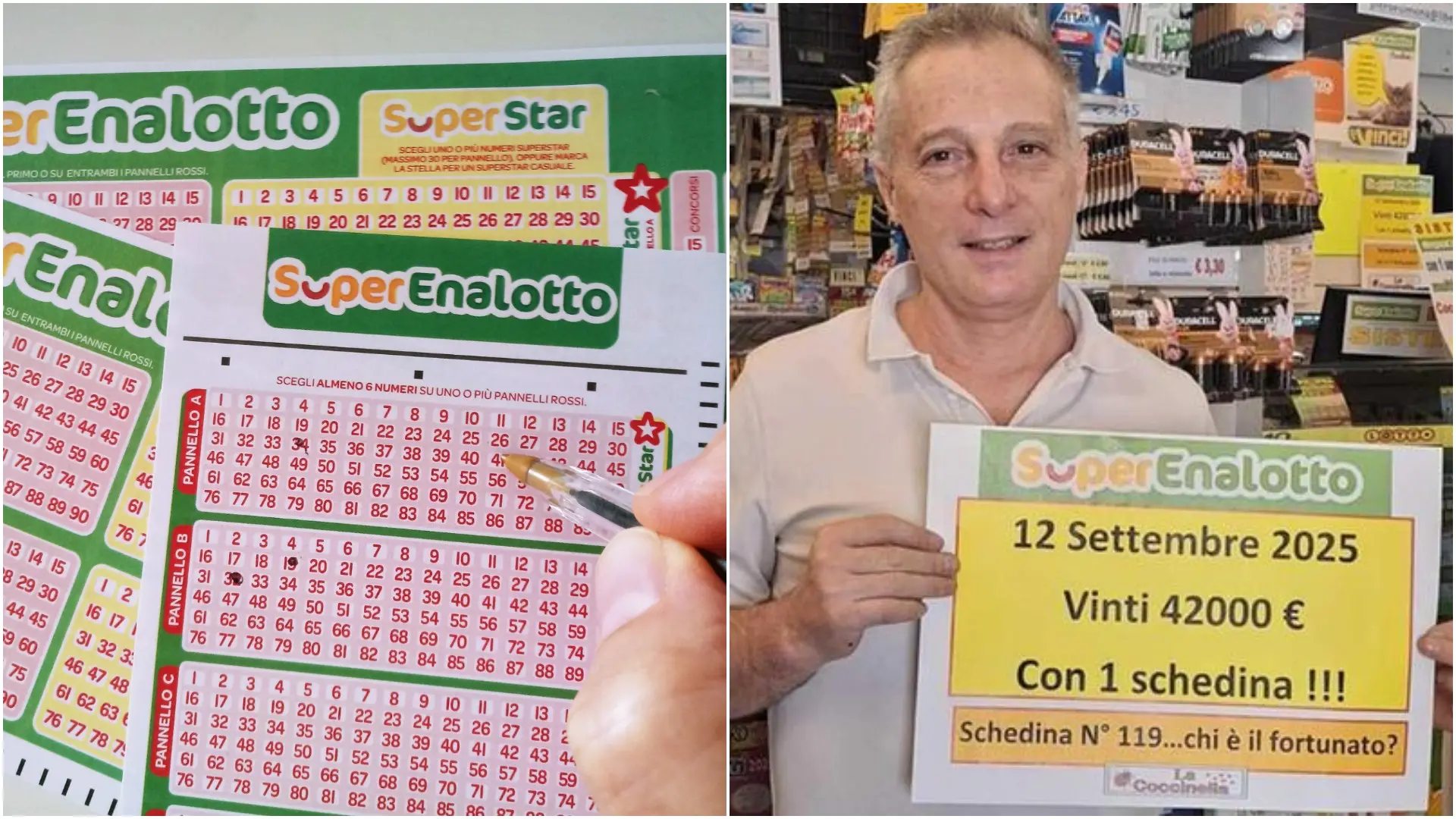Superenalotto, centrato un ‘5’ a Pietrasanta. Vinti più di 40mila euro