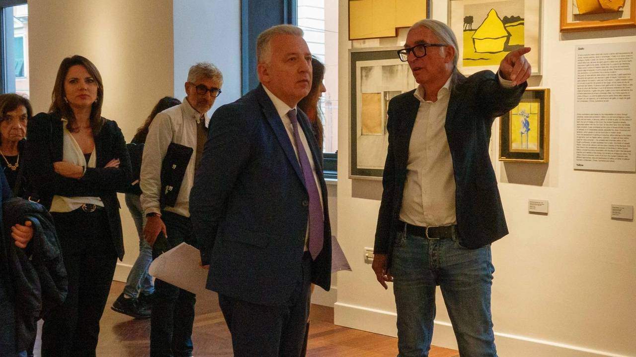 Ieri la visita in anteprima per la stampa ai nuovi allestimenti del museo insieme al curatore Gerhard Wolf, al sindaco Pierluigi Peracchini e al presidente di Fondazione Carispezia Andrea Corradino (nella foto sotto) Ieri la visita in anteprima per la stampa ai nuovi allestimenti del museo insieme al curatore Gerhard Wolf, al sindaco Pierluigi Peracchini e al presidente di Fondazione Carispezia Andrea Corradino (nella foto sotto)