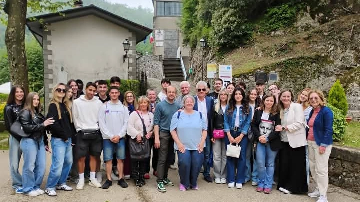 Studenti al Parco Nazionale della Pace di Sant’Anna di Stazzema