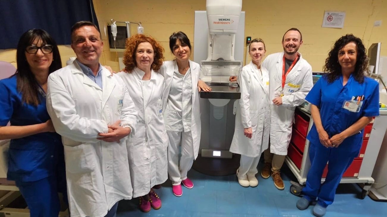 Il mammografo di ultima generazione nell'ospedale di Pistoia Il mammografo di ultima generazione nell'ospedale di Pistoia