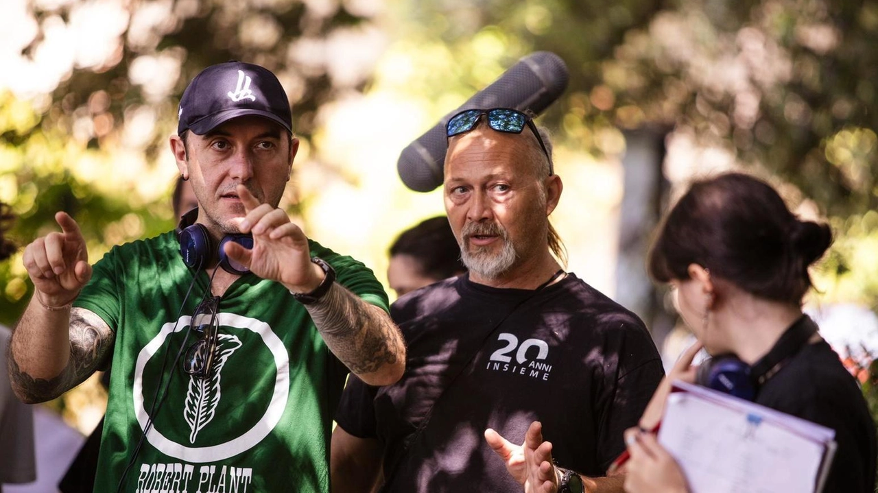 Un momento del set del fiilm che vede alla regia Emiliano Galigani Un momento del set del fiilm che vede alla regia Emiliano Galigani