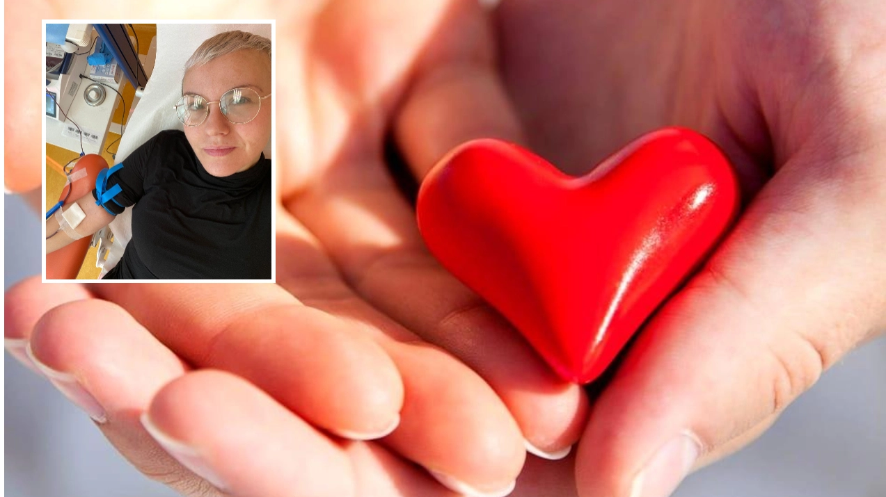 Nel riquadro Maria Lo Re, donatrice di sangue da quando ha 18 anni Nel riquadro Maria Lo Re, donatrice di sangue da quando ha 18 anni