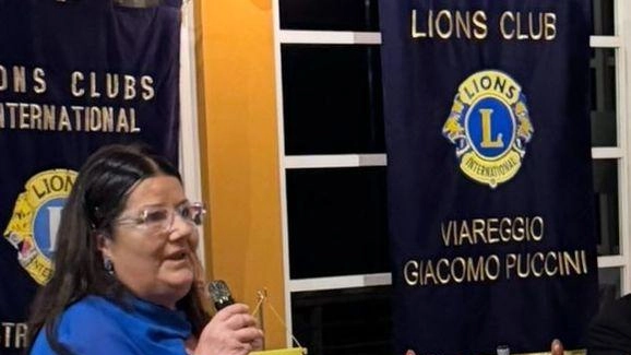 Raffaella Lucchesi, presidente del Lions Club di Viareggio «Giacomo Puccini» promotore di un’iniziativa per il Codice Rosa