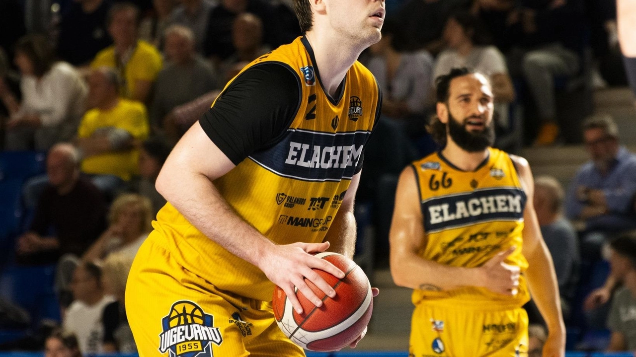 Kristofer Strautmanis in maglia Elachem Vigevano Kristofer Strautmanis in maglia Elachem Vigevano