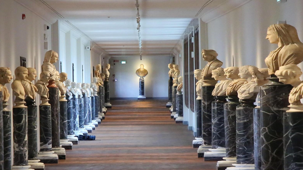 I marmi, collocati fino al 1993 al secondo piano della Galleria degli Uffizi, erano finiti nei depositi