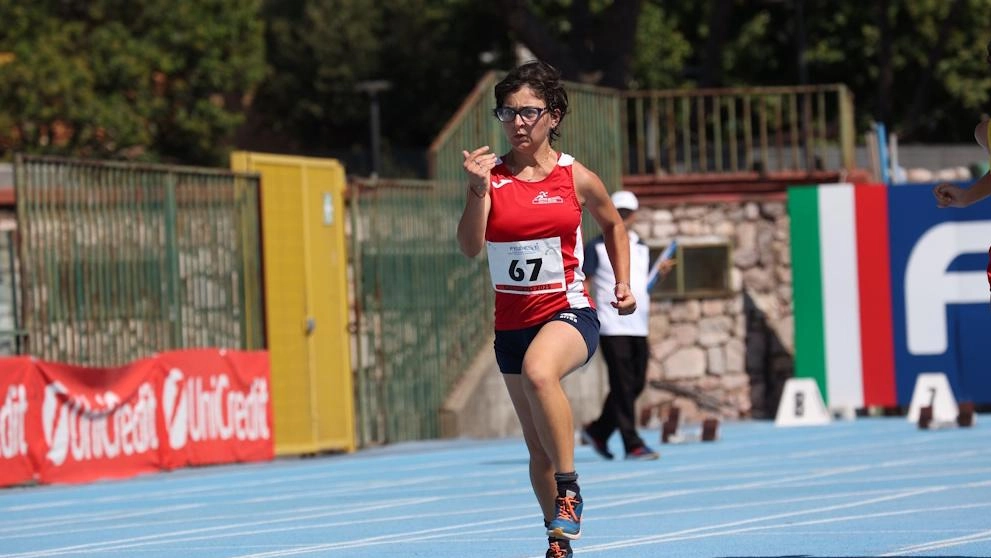 Diana Moraru ha vinto i cento metri categoria ’T35’ corsi sulla pista dello ’Zecchini’ in occasione dei Campionati italiani Assoluti di Atletica Paralimpica Diana Moraru ha vinto i cento metri categoria ’T35’ corsi sulla pista dello ’Zecchini’ in occasione dei Campionati italiani Assoluti di Atletica Paralimpica